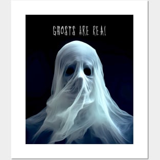 Halloween Ghost 5: Haunting Spirit Face Posters and Art